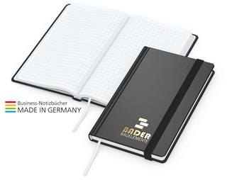Notizbuch Easy-Book Comfort Bestseller Pocket, schwarz inkl. Goldprägung