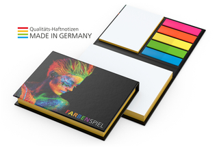 Kombi-Set Wien White Bestseller 4C-Quality Bookcover gloss-individuell mit Farbschnitt gelb