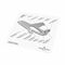 ROMINOX® Key Tool Airplane (18 Funktionen) Große Helden (Einzelhandel) 2K2105g