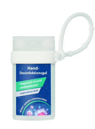 Hand-Desinfektionsgel in 50 ml Flasche - inkl. Loopi