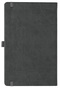 Notizbuch Style Medium im Format 13x21cm, Inhalt kariert, Einband Slinky in der Farbe Dark Grey