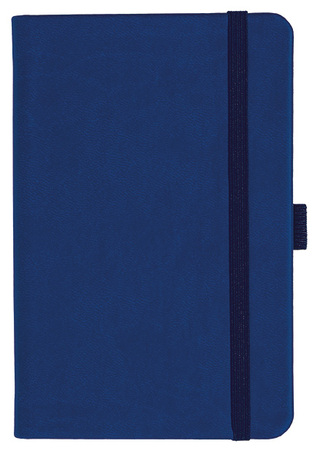 Notizbuch Style Small im Format 9x14cm, Inhalt kariert, Einband Slinky in der Farbe Ultramarine