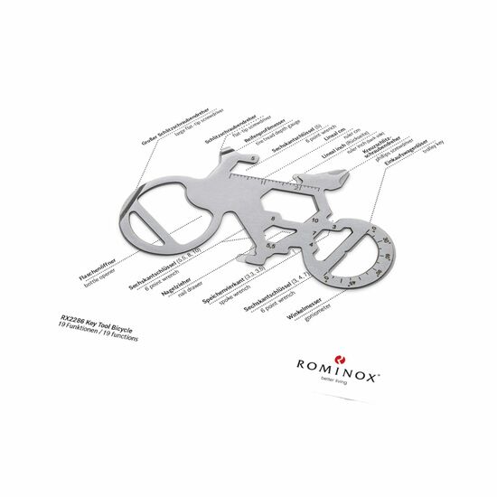 ROMINOX® Key Tool // Bicycle - 19 Funktionen