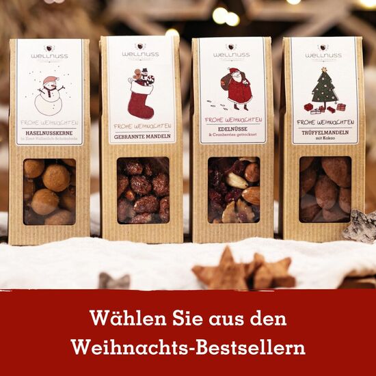 1 Weihnachts-Snack im Geschenkkarton (versandfähig)