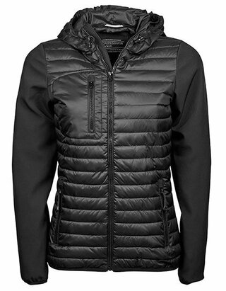 Womens Hooded Crossover Jacket