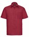 Men`s Short Sleeve Classic Polycotton Poplin Shirt