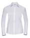 Ladies` Long Sleeve Tailored Herringbone Shirt